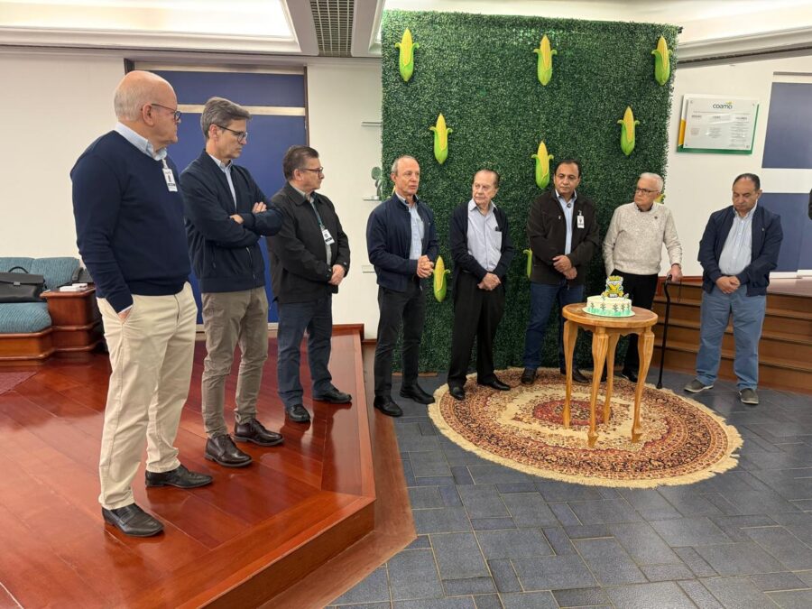 Recebimento de milho segunda safra pela Coamo